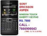 Sony Aspen Window Touch Qwerty Keypad Mobile Sale Rs. 7800  