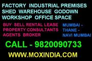 Navi Mumbai Industrial Factory Shed Brokers Agents Consultant Premises