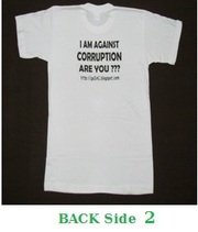 ANNA HAJARE t-shirt, India Against Corruption T-shirt, only @150/-