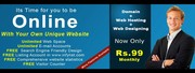 Get Your Own Website in 99 Rupees only !