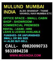 Mulund Rental Table Space Cabin Small Office Leave & License
