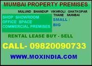 Mulund Rental  Shop Showroom  Available Offering Owners  