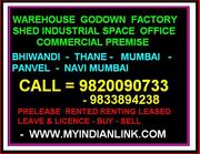  Bhiwandi Warehouse Rental Buy Sale Ready Warehousing Storage Space 