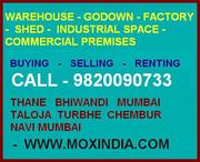 Bhiwandi Rental Buying Sellers ( 9820090733 ) Warehousing Warehouse 