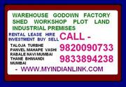 Industrial Factory Premises Buyer Seller Navi Mumbai Bhiwandi  