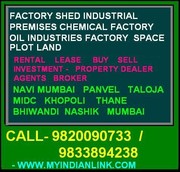 Industrial Estate Industrial Premises Navi Mumbai Midc  premises