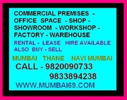 Mulund Bhandup Vikhroli Central Suburb Rental Office Available Buyer 