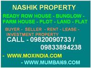 Deolali Nashik Flat Apartment Row House Bunglow Plot  