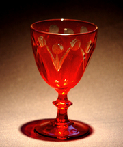 Red Wine Glasses Made Of Crystal