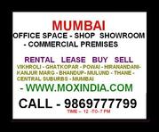 Rental Rs. 7500 Mulund West Office Space Available 