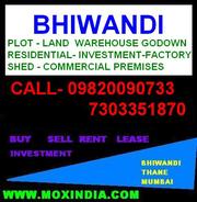 Plot Land Bhiwandi Residential Warehouse Joint Venture Investment  
