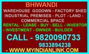 Bhiwandi Rental Lease Big Large Warehouse Available Seller Owner