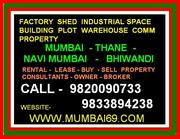 Industrial Factory Plot Land Near Mumbai Navi Mumbai Thane Bhiwandi