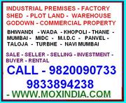 Factory Plot Midc M.I.D.C Bhiwandi Industrial Approved Near Thane