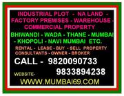 Plot NA Small Big Out Of Octroi Bhiwandi Navi Mumbai Available Sale 