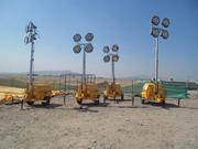 Mobile Lighting Towers,  generator operated lighting towers