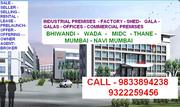 3000 SqFt Industrial Gala Bhiwandi Navi Mumbai Available Offering Sale