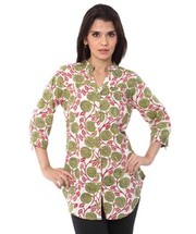 Buy Women Green Enah Tunic