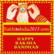 Rakhi celebration with a sparkling note