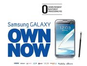 Own Samsung Galaxy now on 0% Down Payment 