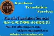 09212799949 True Marathi Translation Service in mumbai pune