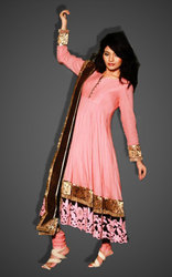 Purchase Anarkali in cotton Designer dress - fashion1world.com