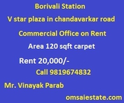 Office space in chadavar lane borivali station