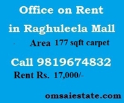 Semifurnish office on rent in raghuleela mall