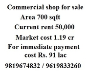 commercial shop at best price for sale