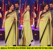 Madhuri green saree with free shipping Get Only on Clickingo