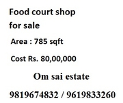 Shop available in Food court for sale