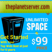 Infinite Web Hosting By The Planet Server