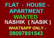 FLAT WANTED IN NASHIK FOR INVESTMENT BUDGET RS. 15 LAKHS