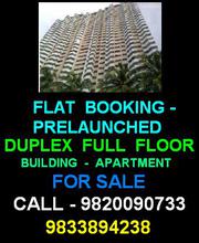 Flat Booking Pre Launched Borivali Mulund Kandivali Duplex Full Floor 