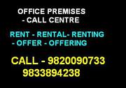 Premises Available For Small Mini Call Centre It Co.Software Rental 