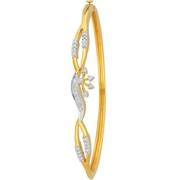 Shop online diamond bangles in India at Jewelsouk