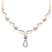 Buy Diamond Necklaces online at JewelSouk 