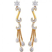 Order diamond earrings online at JewelSouk