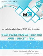 AIPMT and MHCET Entrance Exam Coaching Class in Pune