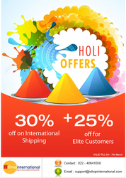 Special Holi offer -Ishopinternational