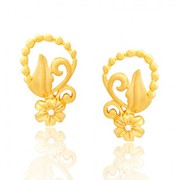 Gold Earrings Online Shopping at Jewelsouk