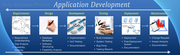 Conceptual and functional custom application development