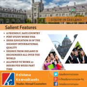 Study in Ireland with the assistance of Krishna Consultants