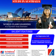 Study in Australia with the assistance of Krishna Consultants