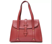 Buy red designer  Leather handbags for women
