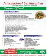 ISO Certification at Just Rs.9999/- only