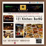 121 Kitchen : BarBQ -  Family restaurants in Wakad,  Pune 