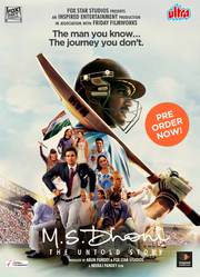 Buy M S Dhoni Film VCD,  DVD & Blu Ray Online at Ultra