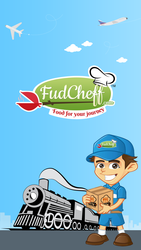 Book food online in train travel - Fudcheff