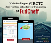 Order food in train at Chandrapur Railway Station by Fudcheff.com